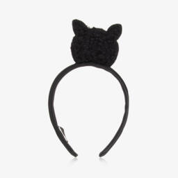 Mini Rodini-Girls Feline Fluffy Headband | Childrensalon Outlet