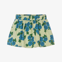 Mini Rodini-تنورة قطنية مزينة بالزهور للبنات | Childrensalon Outlet