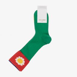 Mini Rodini-Носки с цветком для девочек (3пары) | Childrensalon Outlet