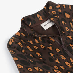 Mini Rodini-فستان بطبعة فهد لون بني | Childrensalon Outlet