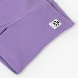 Mini Rodini-شورت قطني مزخرف بلون أرجواني للبنات | Childrensalon Outlet