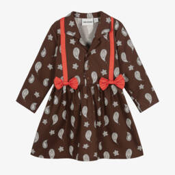 Mini Rodini-Girls Organic Cotton Paisley Dress | Childrensalon Outlet