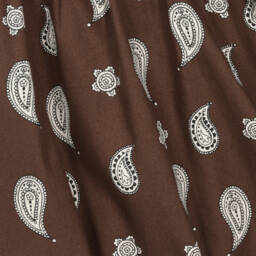 Mini Rodini-Girls Organic Cotton Paisley Dress | Childrensalon Outlet