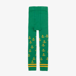 Mini Rodini-Girls Organic Green Trousers | Childrensalon Outlet