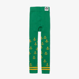 Mini Rodini-Girls Organic Green Trousers | Childrensalon Outlet