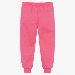 ميني روديني-جوغرز قطن عضوي لون زهري للبنات | Childrensalon Outlet