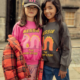 Mini Rodini-ليغنغز قطن عضوي جيرسي لون زهري | Childrensalon Outlet