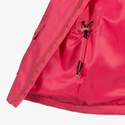 Mini Rodini-Girls Pink Panda Jacket  | Childrensalon Outlet