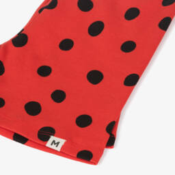Mini Rodini-Girls Playful Red Dotty Shorts | Childrensalon Outlet