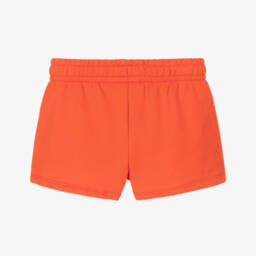 Mini Rodini-Шорты из хлопка с музыкальными нотами для девочек в алом цвете | Childrensalon Outlet