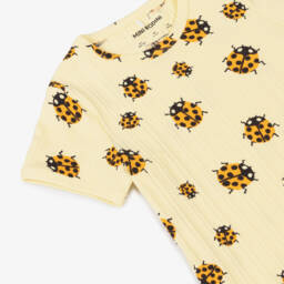Mini Rodini-Girls Sunny Ladybird Tee Delight | Childrensalon Outlet