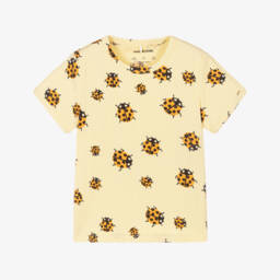 Mini Rodini-Girls Sunny Ladybird Tee Delight | Childrensalon Outlet