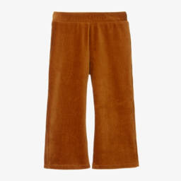 Mini Rodini-بنطلون مخمل بني للبنات | Childrensalon Outlet
