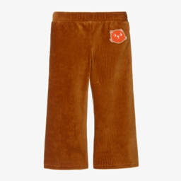 Mini Rodini-بنطلون مخمل بني للبنات | Childrensalon Outlet