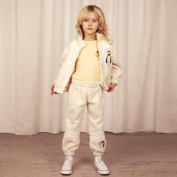 Mini Rodini-Желтая хлопковая футболка с лимоном | Childrensalon Outlet