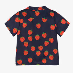 Mini Rodini-قميص ليوسيل لون كحلي | Childrensalon Outlet