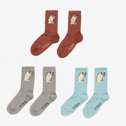 Mini Rodini-Носки из органического хлопка (3пары) | Childrensalon Outlet