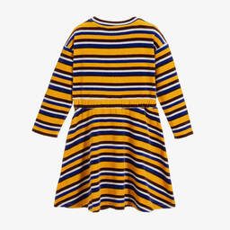 Mini Rodini-Organic Cotton Velour Dress | Childrensalon Outlet