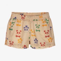Mini Rodini-Organic Linen & Cotton Shorts | Childrensalon Outlet