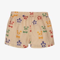 Mini Rodini-Organic Linen & Cotton Shorts | Childrensalon Outlet