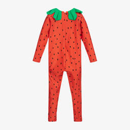 ميني روديني-بدلة سابحة واقية لون أحمر (+UPF50) | Childrensalon Outlet