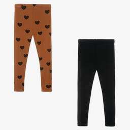 Mini Rodini-Легинсы из вискозы (2пары) | Childrensalon Outlet
