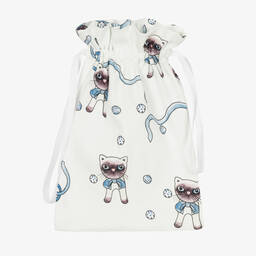 Mini Rodini-White 3 Piece Bodyvest Set | Childrensalon Outlet