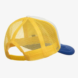 ميني روديني-كاب شبك لون أصفر وأزرق | Childrensalon Outlet