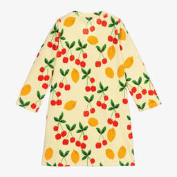 ميني روديني-روب قطن عضوي تيري لون أصفر للبنات | Childrensalon Outlet