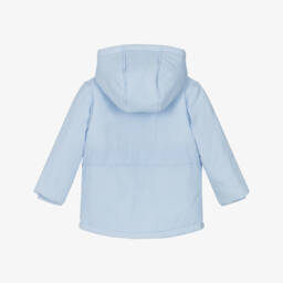 Mintini Baby-Baby Boys Blue Padded Coat | Childrensalon Outlet