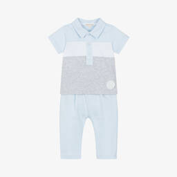 مينتيني بيبي-Baby Boys Cotton Trouser Set | Childrensalon Outlet