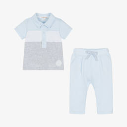 مينتيني بيبي-Baby Boys Cotton Trouser Set | Childrensalon Outlet