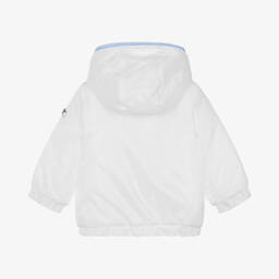 Mintini Baby-Baby Boys White Ripstop Jacket | Childrensalon Outlet