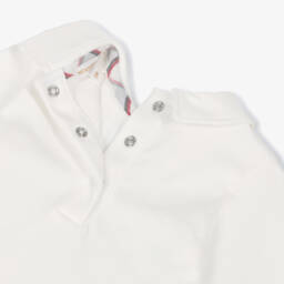 Mintini Baby-Baby Boys White Top & Red Trouser Set | Childrensalon Outlet