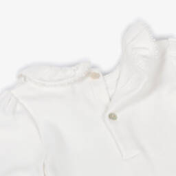 Mintini Baby-Baby Girls Beige Corduroy Dungaree Set | Childrensalon Outlet