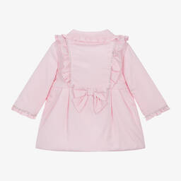 مينتيني بيبي-معطف مبطن لون زهري للبنات الرضع | Childrensalon Outlet