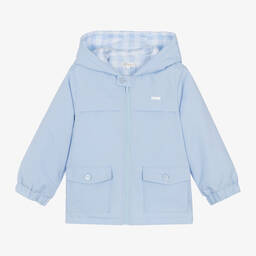 مينتيني بيبي-جاكيت مبطن لون أزرق للأولاد | Childrensalon Outlet