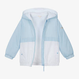 Mintini Baby-Boys Blue Padded Jacket | Childrensalon Outlet