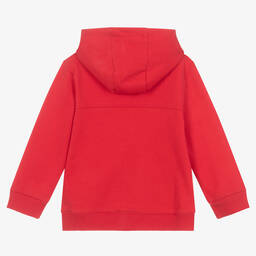 Mintini Baby-Red Cotton Jersey Baby Jacket | Childrensalon Outlet