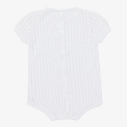 Minutus-Белый песочник из трикотажного хлопка для малышей | Childrensalon Outlet