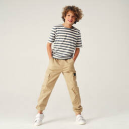 Minymo-Boys Classic Stripe Tee Duo | Childrensalon Outlet