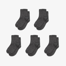 Minymo-Серые хлопковые носки (5пар) | Childrensalon Outlet