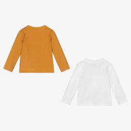 Minymo-Желтый и белый топы (2шт.) | Childrensalon Outlet