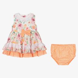 Miranda-Baby Girls Floral Dress Set | Childrensalon Outlet