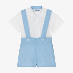 Miranda-طقم شورتات كتان خفيفة للأولاد | Childrensalon Outlet