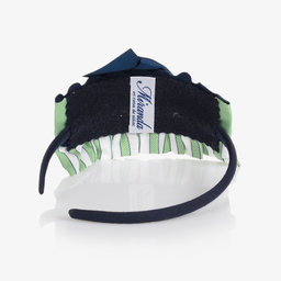 Miranda-Girls Green & Blue Hairband | Childrensalon Outlet