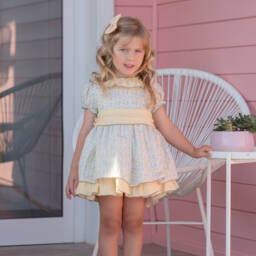 Miranda-Girls Lemon Delight Summer Dress | Childrensalon Outlet