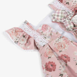 Miranda-Girls Pastel Floral Lace Dress | Childrensalon Outlet