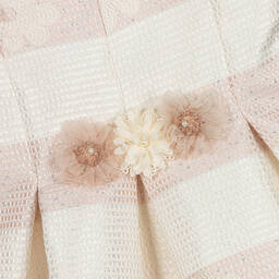 Miranda-Платье в розовую полоску с рюшами | Childrensalon Outlet