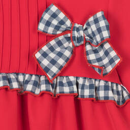 Miranda-فستان لون أحمر وأزرق | Childrensalon Outlet